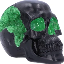 Nemesis Now Geode Skull Green