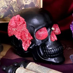 Nemesis Now Geode Skull Red