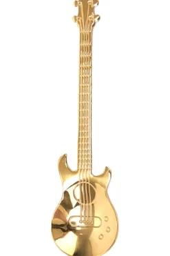 Gothic Accessories Gold Guitar Teaspoon