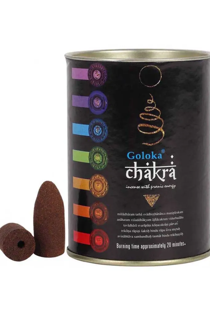 Something Different Goloka Chakra Backflow Incense Cones