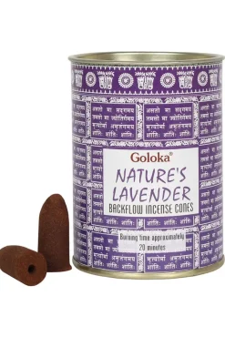 Something Different Goloka Lavender Backflow Incense Cones