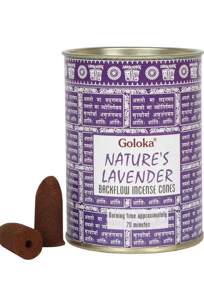 Something Different Goloka Lavender Backflow Incense Cones