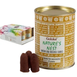 Puckator Goloka Natures Nest Backflow Incense Cones