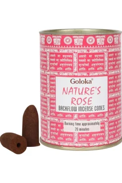 Something Different Goloka Rose Backflow Incense Cones
