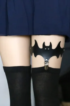 Gothic Accessories Gothic Bat Leg Garter