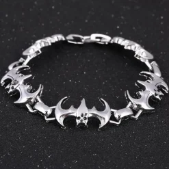 Gothic and Steampunk Jewellery Gothic Bats Bracelet