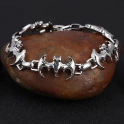 Gothic and Steampunk Jewellery Gothic Bats Bracelet