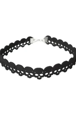 Gothic and Steampunk Jewellery Gothic Skulls Choker