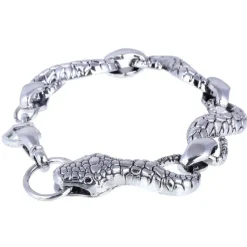 Gothic and Steampunk Jewellery Gothic Snake Bracelet