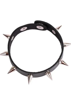 Gothic and Steampunk Jewellery Gothic Spike Stud Bracelet