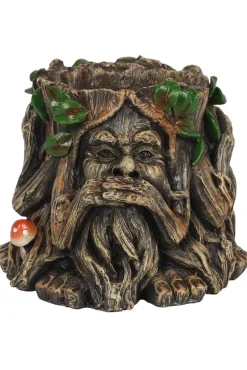 Something Different Green Man Plant Pot