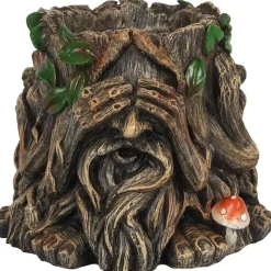Something Different Green Man Plant Pot