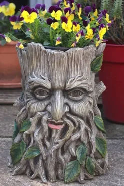 Something Different Green Man Plant Pot Large