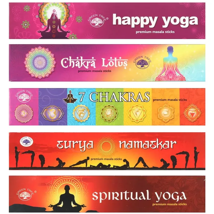 Something Different Green Tree Yoga Collection Incense Sticks