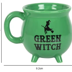 Something Different Green Witch Cauldron Mug
