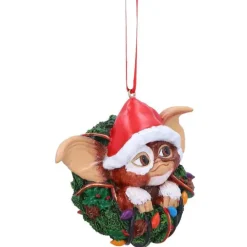 Nemesis Now Gremlins Gizmo in Wreath Hanging Ornament