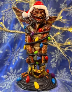 Nemesis Now Gremlins Mohawk in Fairy Lights