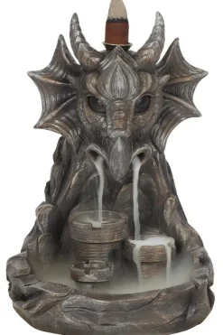 Something Different Grey Dragon Backflow Incense Burner