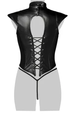Grey Velvet Corset Set