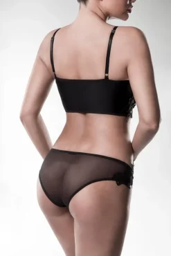 Grey Velvet Erotic Lingerie Set
