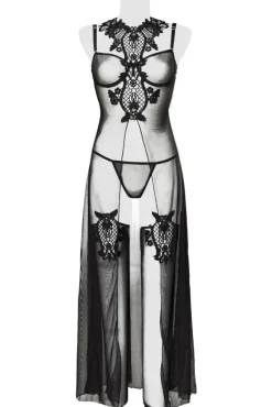 Grey Velvet Erotic Set