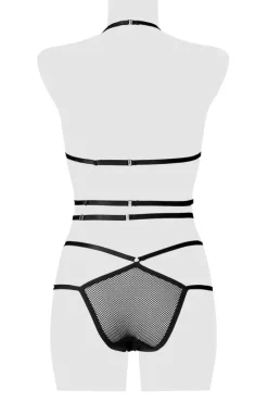 Grey Velvet Erotic Set