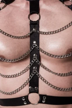 Grey Velvet Mens Erotic Set