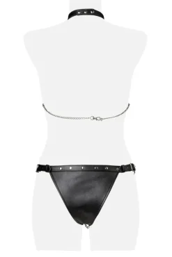Grey Velvet Three-Part Erotic Set