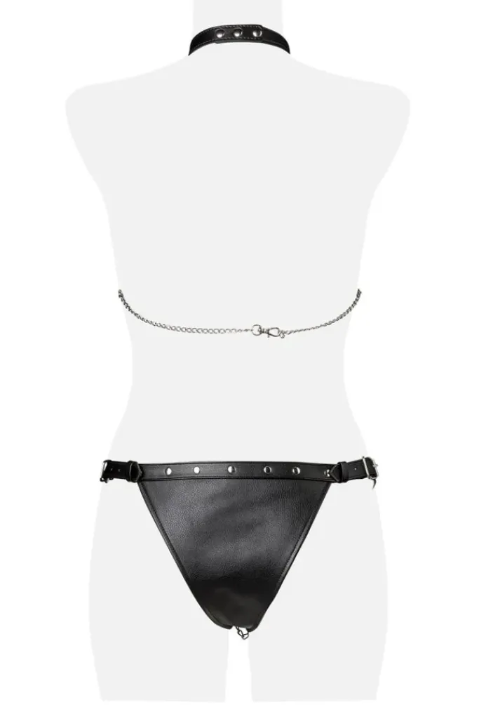 Grey Velvet Three-Part Erotic Set