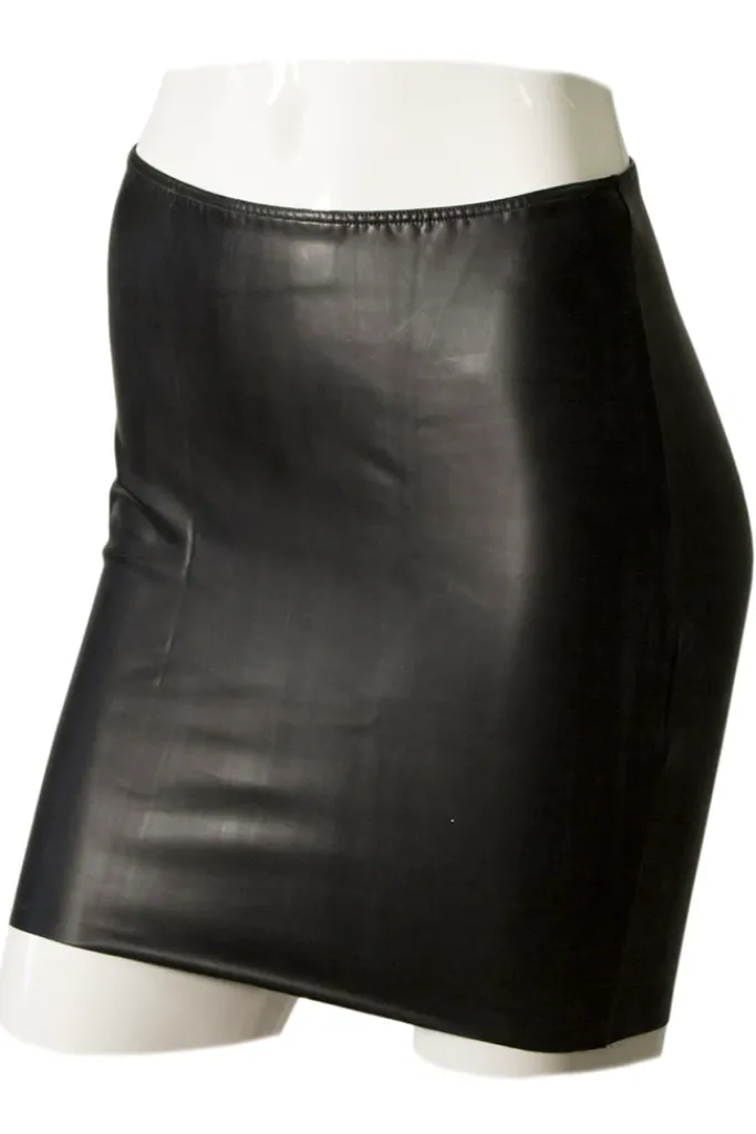 Guilty Pleasure Datex Skirt with Cut-Out Rear