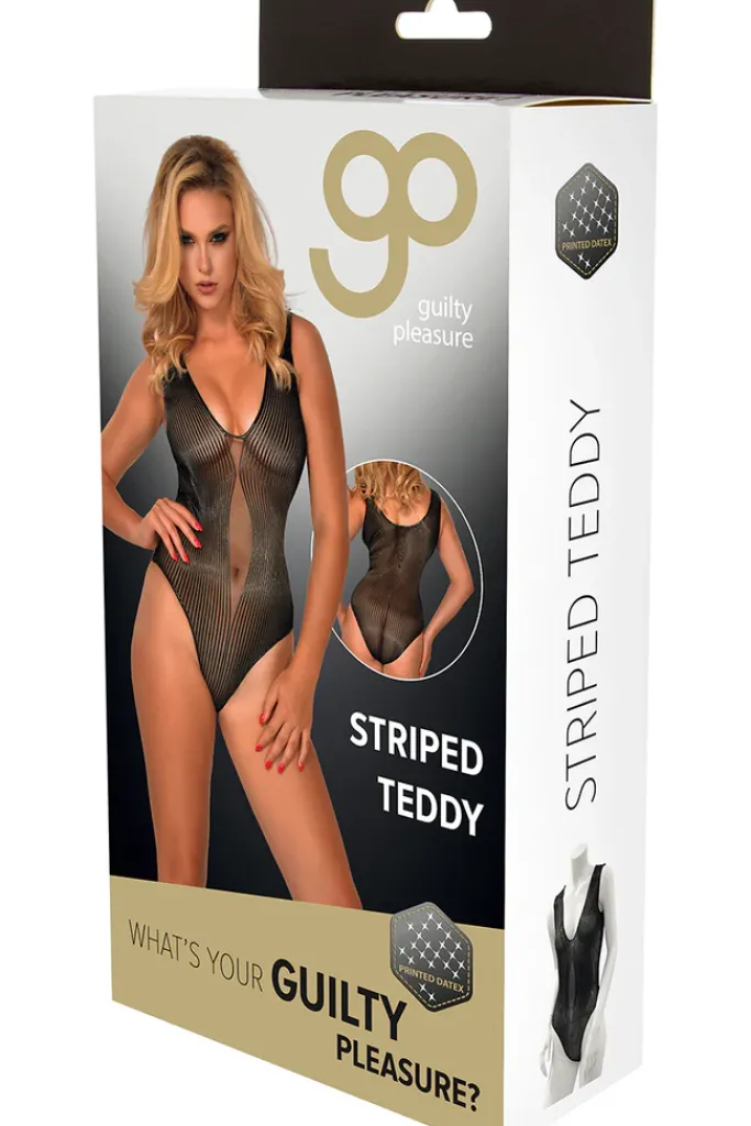 Guilty Pleasure Datex Striped Teddy