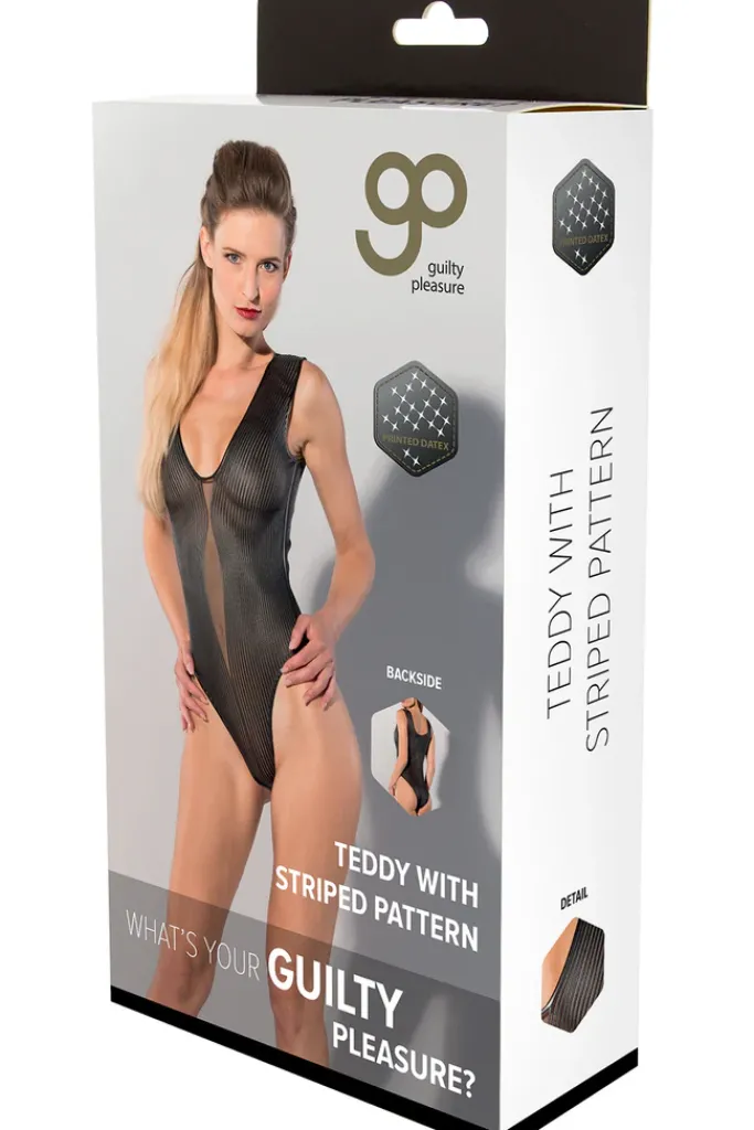 Guilty Pleasure Datex Striped Teddy
