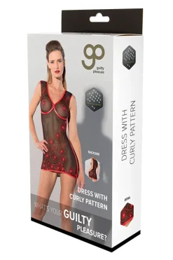 Guilty Pleasure Red Datex Dress