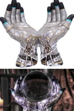 Nemesis Now Hands of the Future Crystal Ball Holder