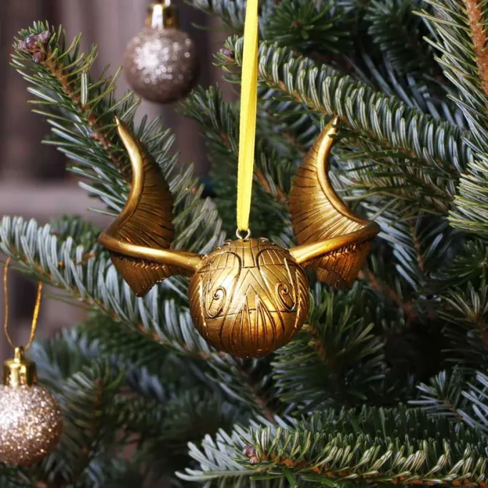 Nemesis Now Harry Potter Golden Snitch Hanging Ornament