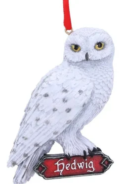 Nemesis Now Harry Potter Hedwig's Rest Christmas Ornament