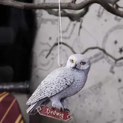 Nemesis Now Harry Potter Hedwig's Rest Christmas Ornament