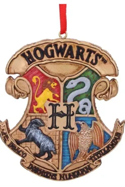 Nemesis Now Harry Potter Hogwarts Crest Christmas Ornament
