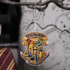 Nemesis Now Harry Potter Hogwarts Crest Christmas Ornament