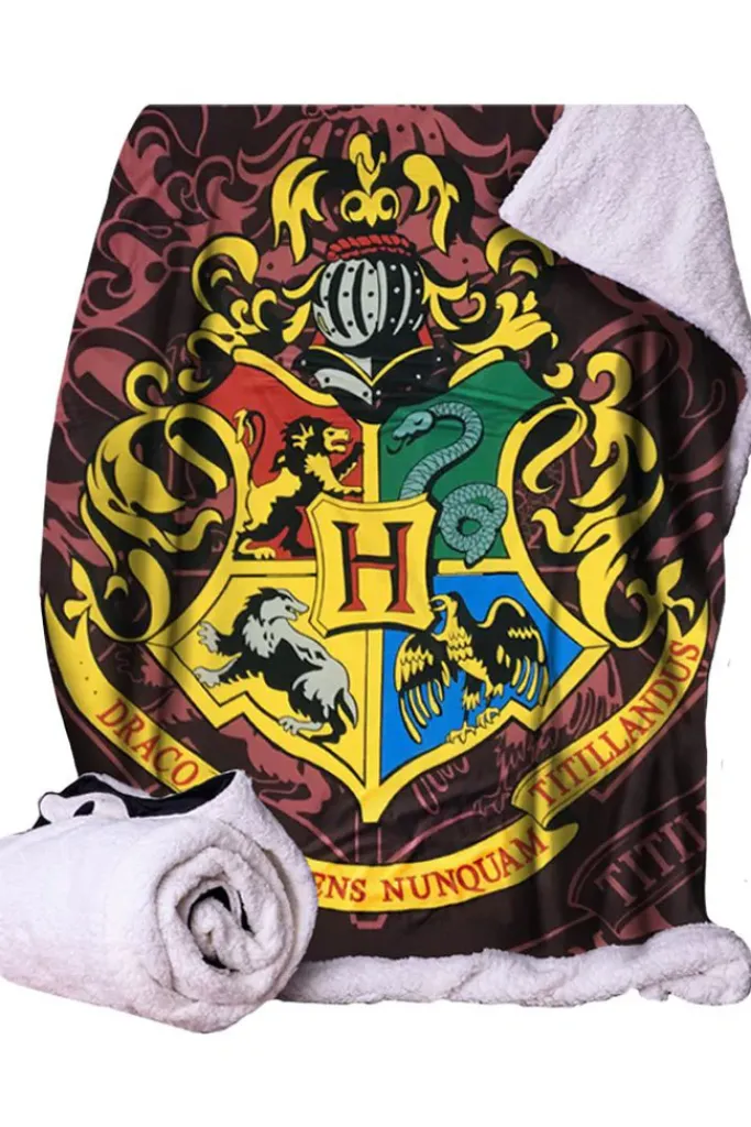 Nemesis Now Harry Potter Hogwarts Crest Throw