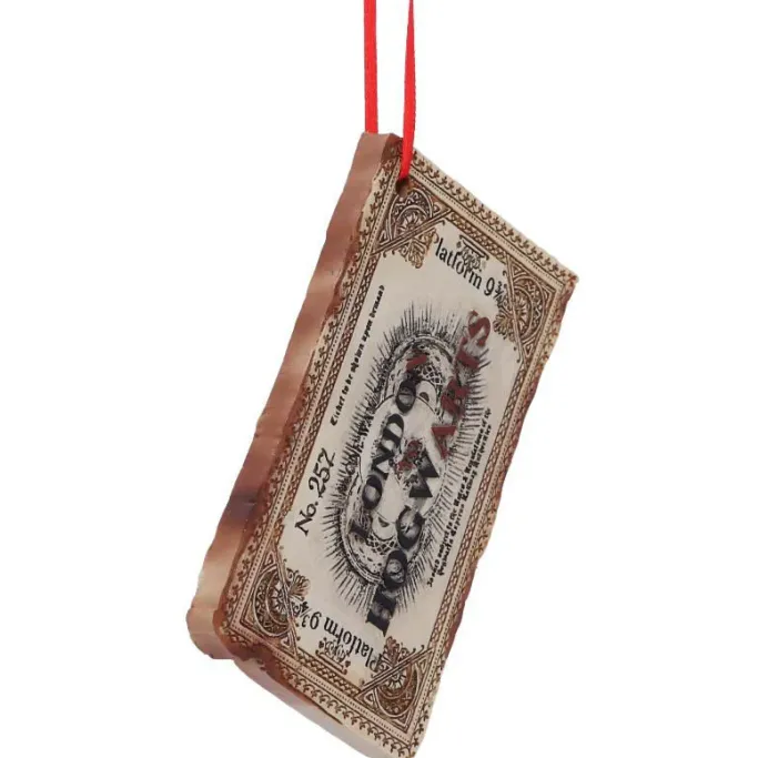 Nemesis Now Harry Potter Hogwarts Ticket Hanging Ornament