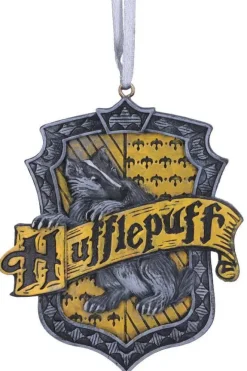 Nemesis Now Harry Potter Hufflepuff Crest Christmas Ornament