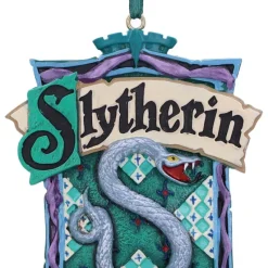 Nemesis Now Harry Potter Slytherin Crest Christmas Ornament