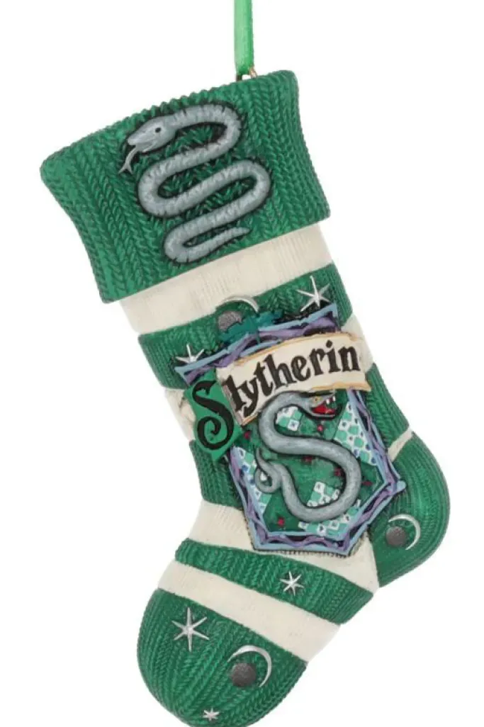 Nemesis Now Harry Potter Slytherin Stocking Hanging Ornament