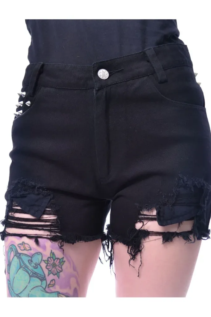 Innocent Clothing Heartless Bury Me Shorts