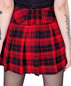 Innocent Clothing Heartless Red Zorya Skirt
