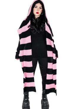 Innocent Clothing Heartless Zenni Scarf Black/Pink