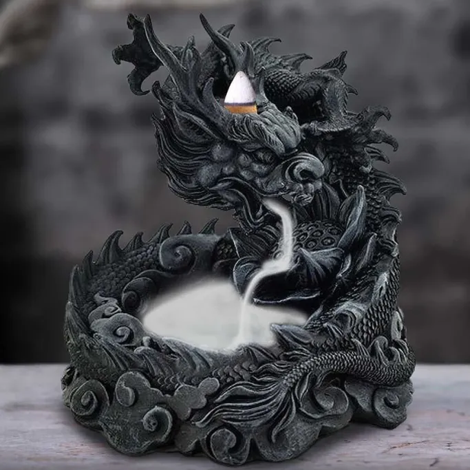 Nemesis Now Heilong Backflow Incense Burner