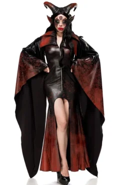 Mask Paradise Horns Black Red