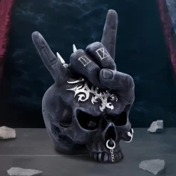 Nemesis Now Horns Up Skull